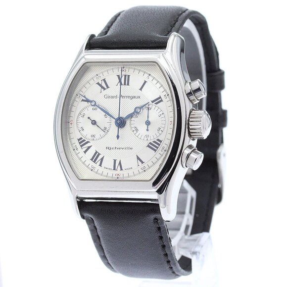 GIRARD PERREGAUX Richeville 2710 Chronograph Hand Winding Men's Watch - Picture 1 of 11